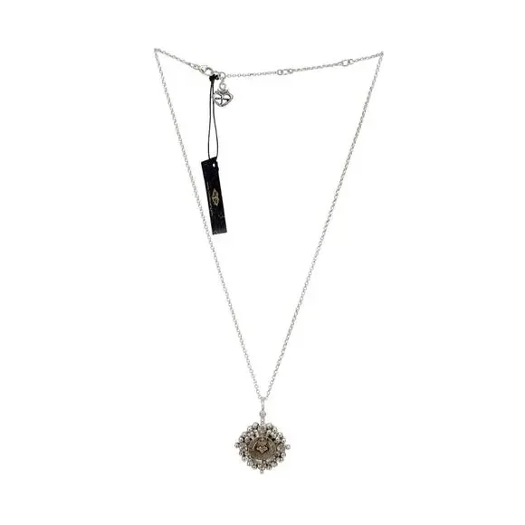 VIRGINS SAINTS & ANGELS VSA Petite Cloister Sacred Heart Charm SS Necklace - Picture 2 of 7